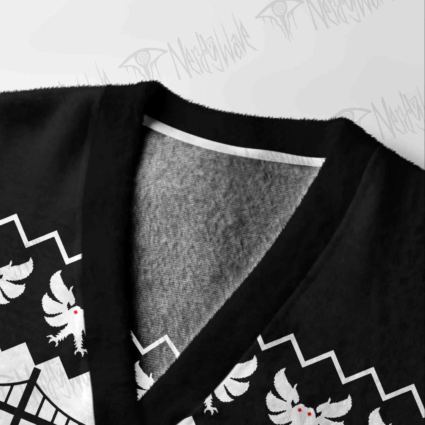 Mothman Cardigan Sweater