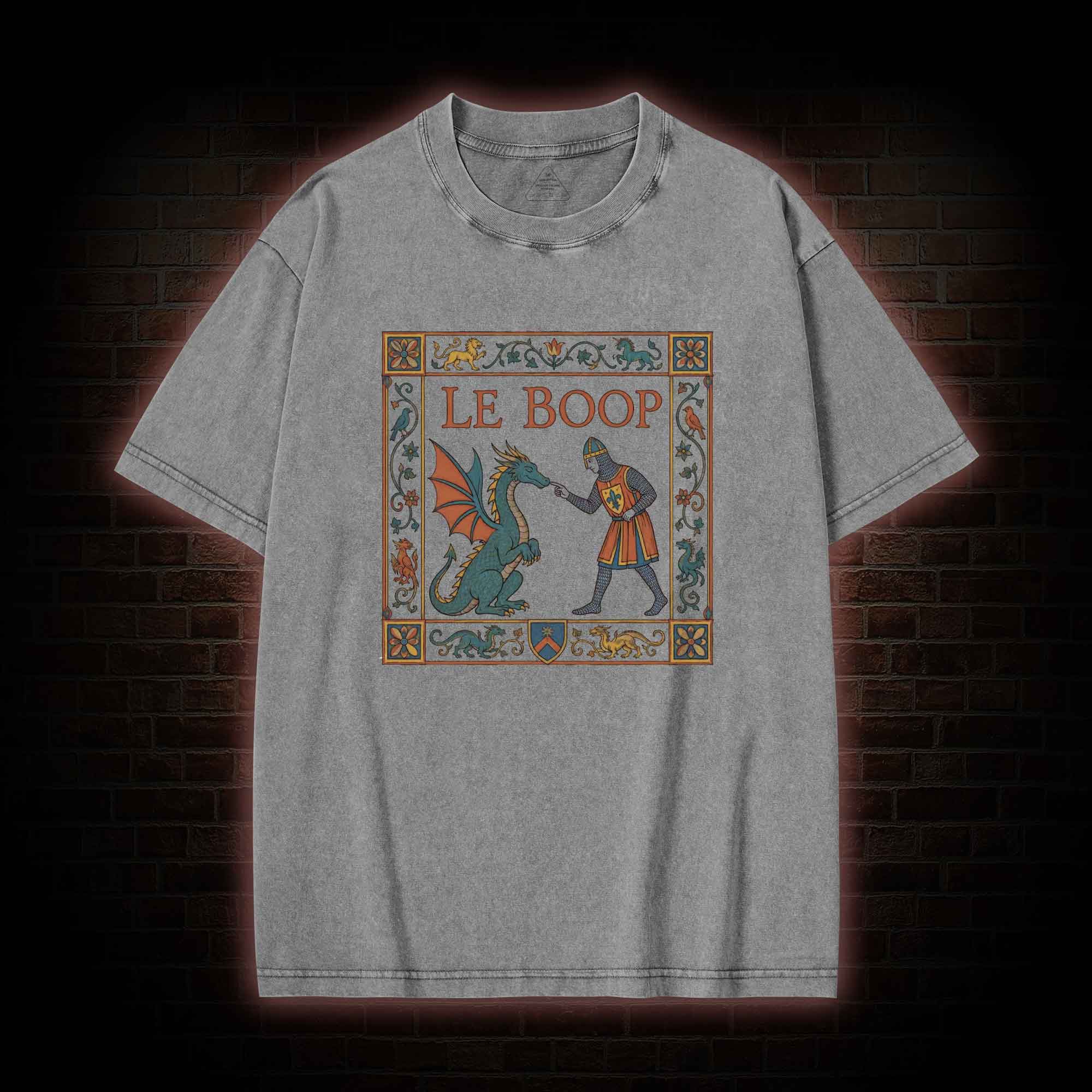 Le Boop Dragon Washed T-shirt