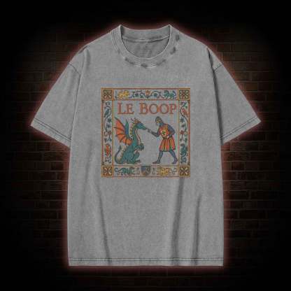 Le Boop Dragon Washed T-shirt