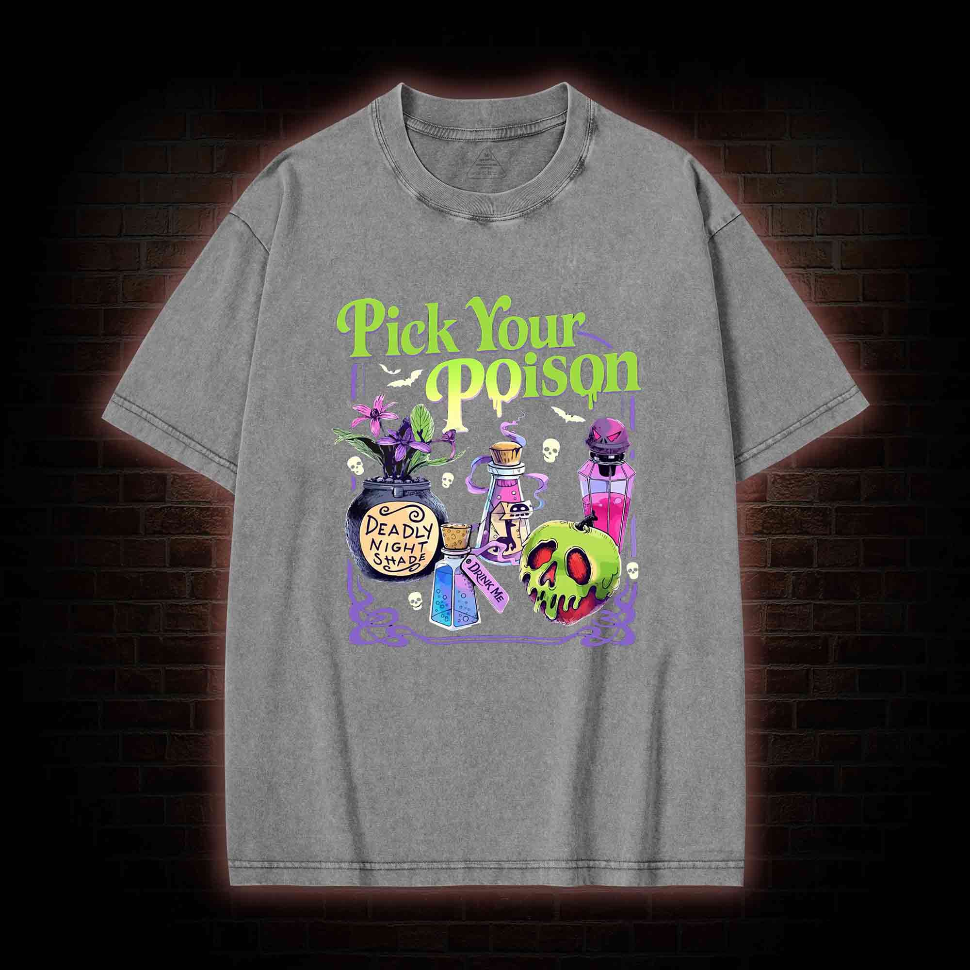 Pick Your Poison Washed T-shirt
