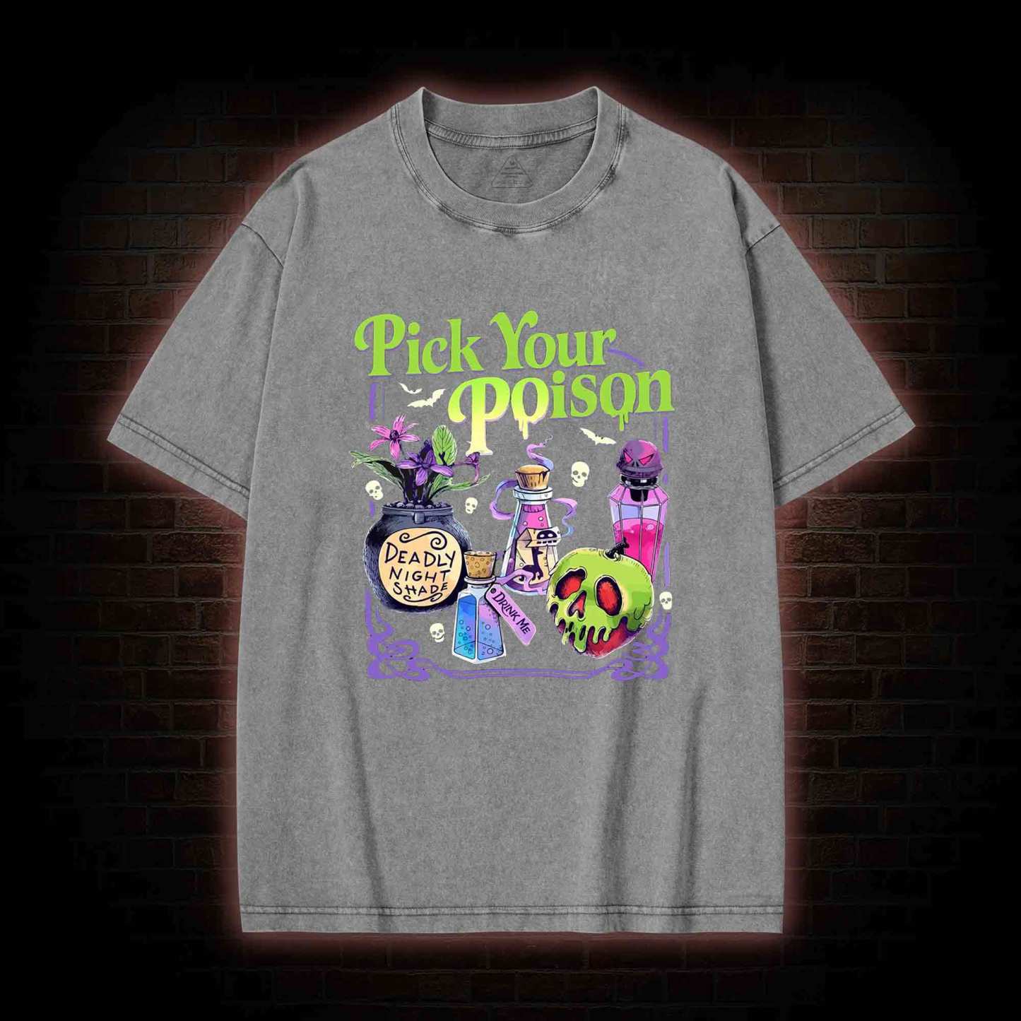 Pick Your Poison Washed T-shirt