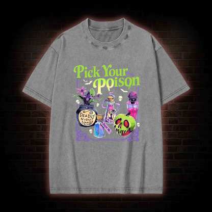 Pick Your Poison Washed T-shirt