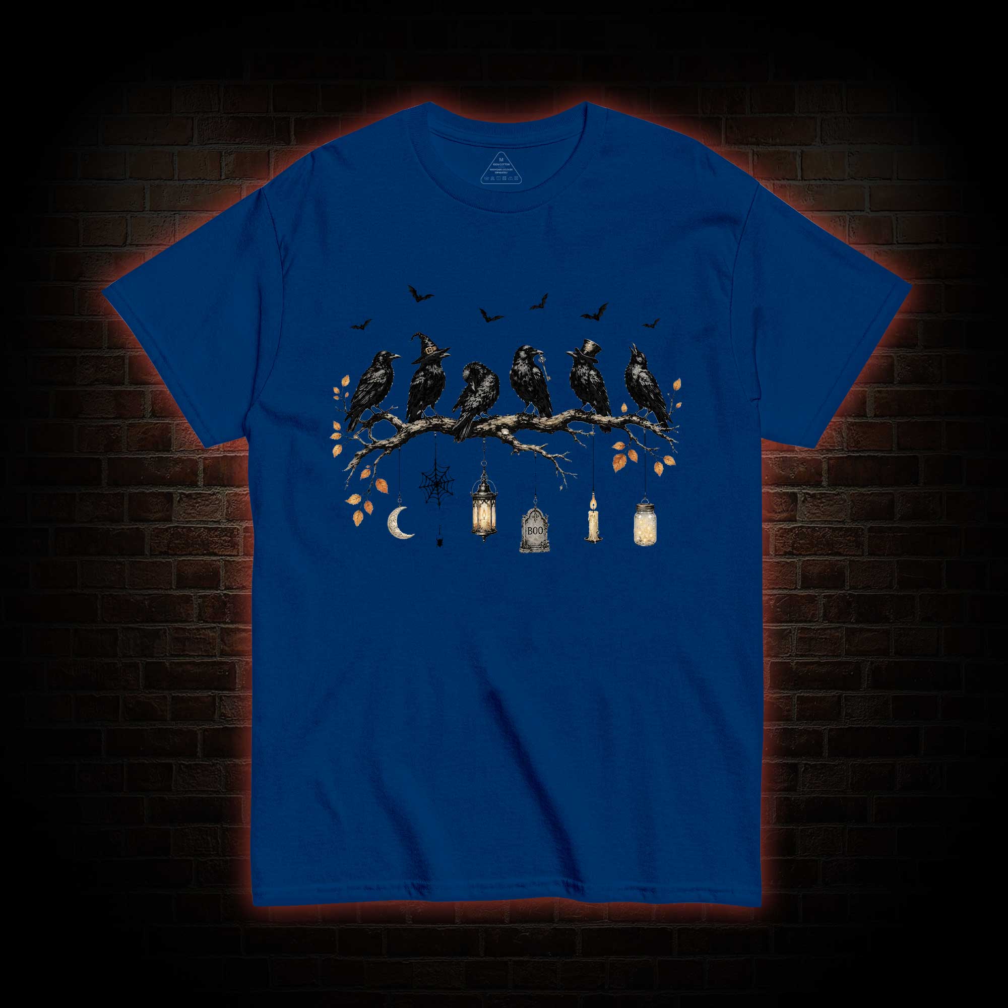 Black Crow Halloween T-shirt