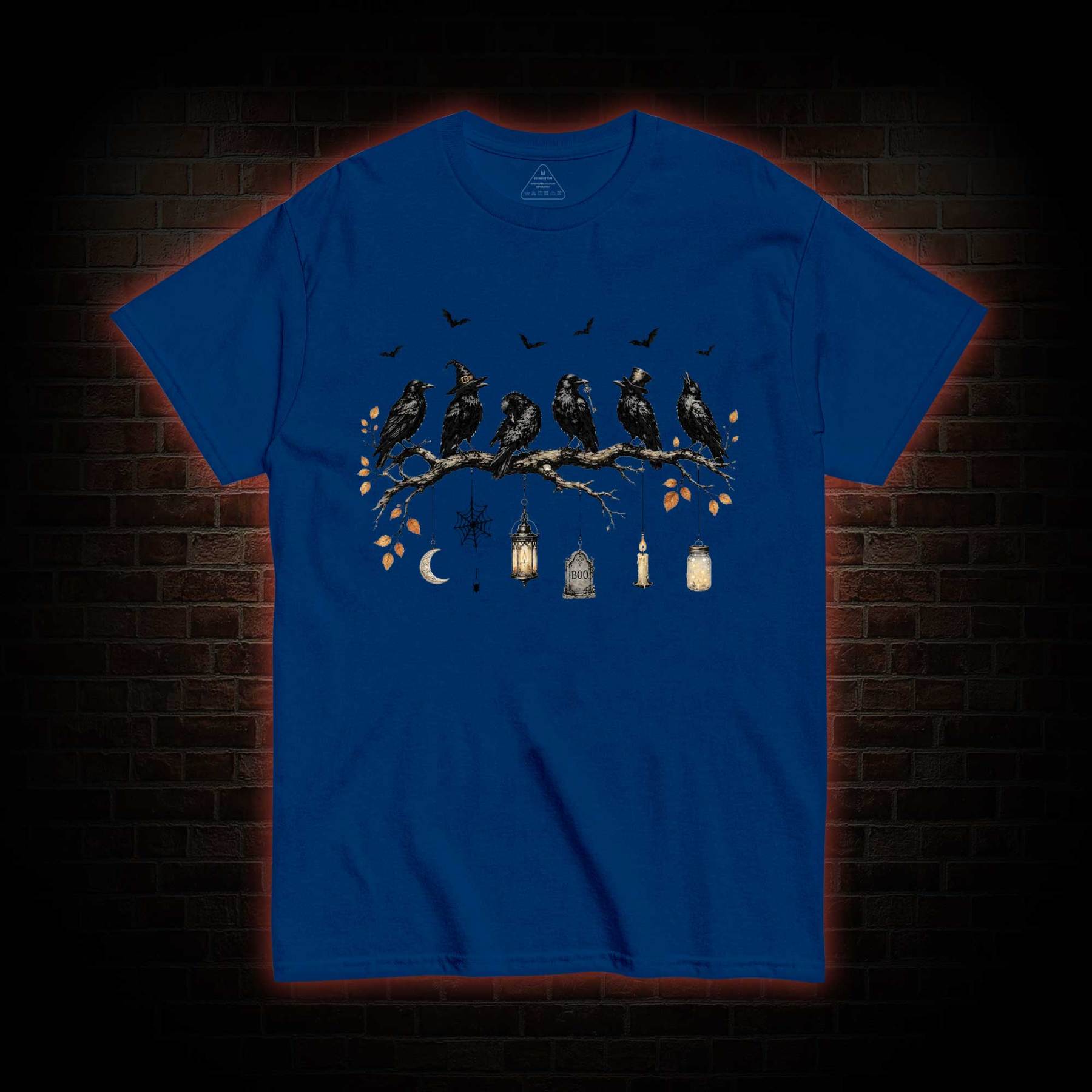 Black Crow Halloween T-shirt