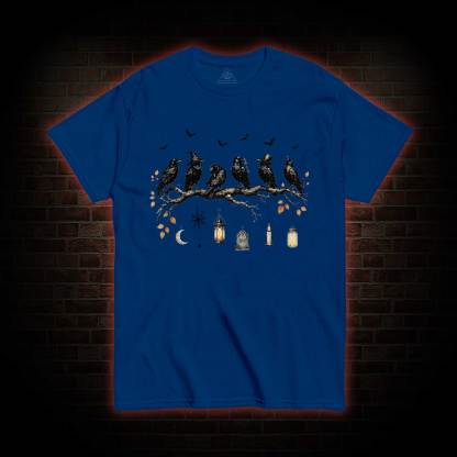 Black Crow Halloween T-shirt