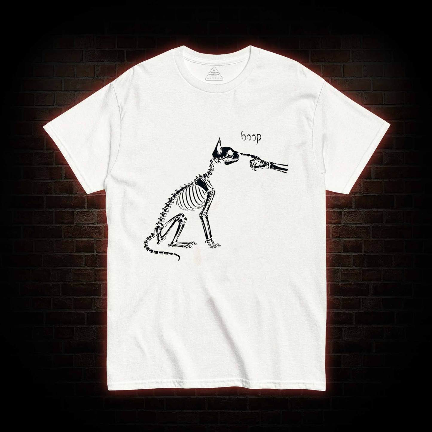 Skeleto Cat Boop T-shirt