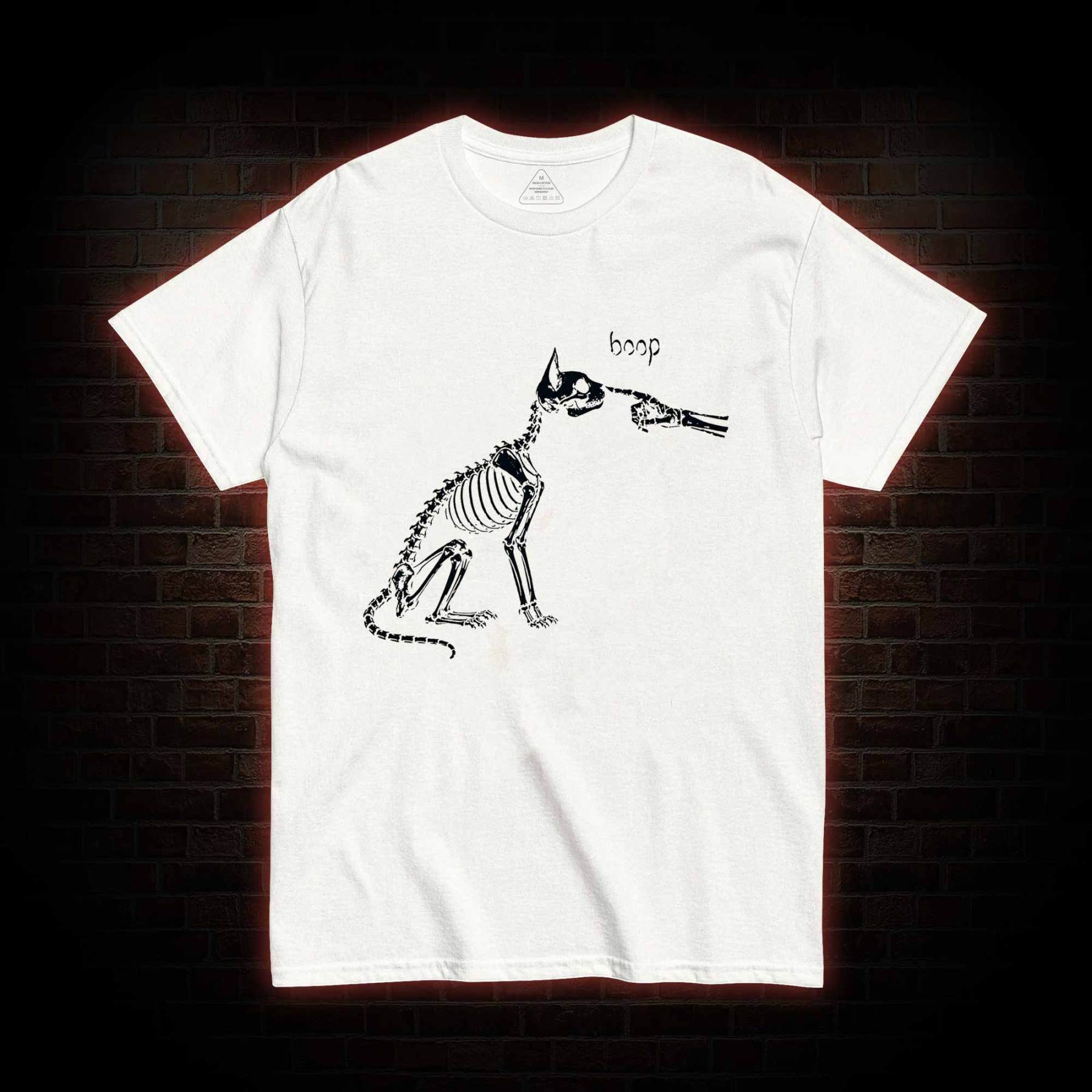 Skeleto Cat Boop T-shirt