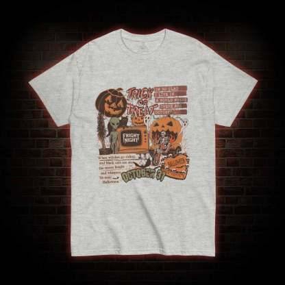 Vintage Halloween Collage T-shirt