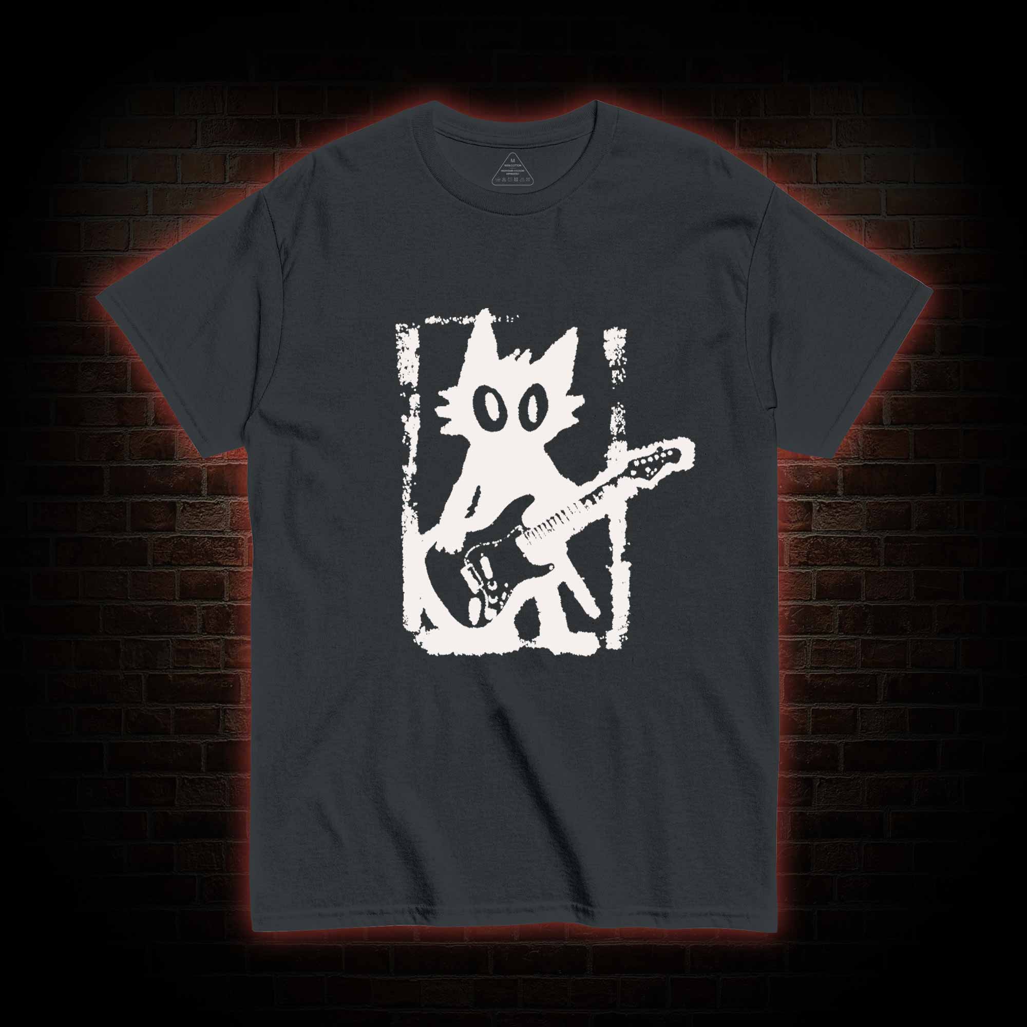 Rock and Roll Cat T-shirt