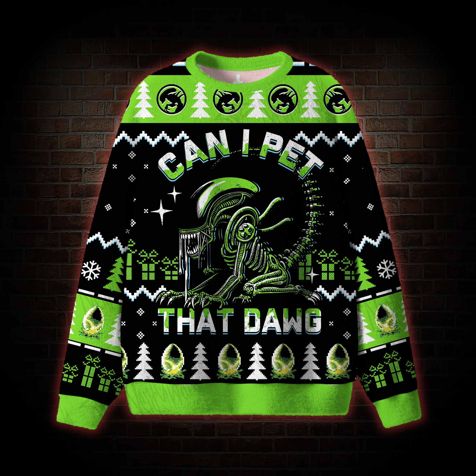 Can I Pet that Dawg Ugly Sweatshirts