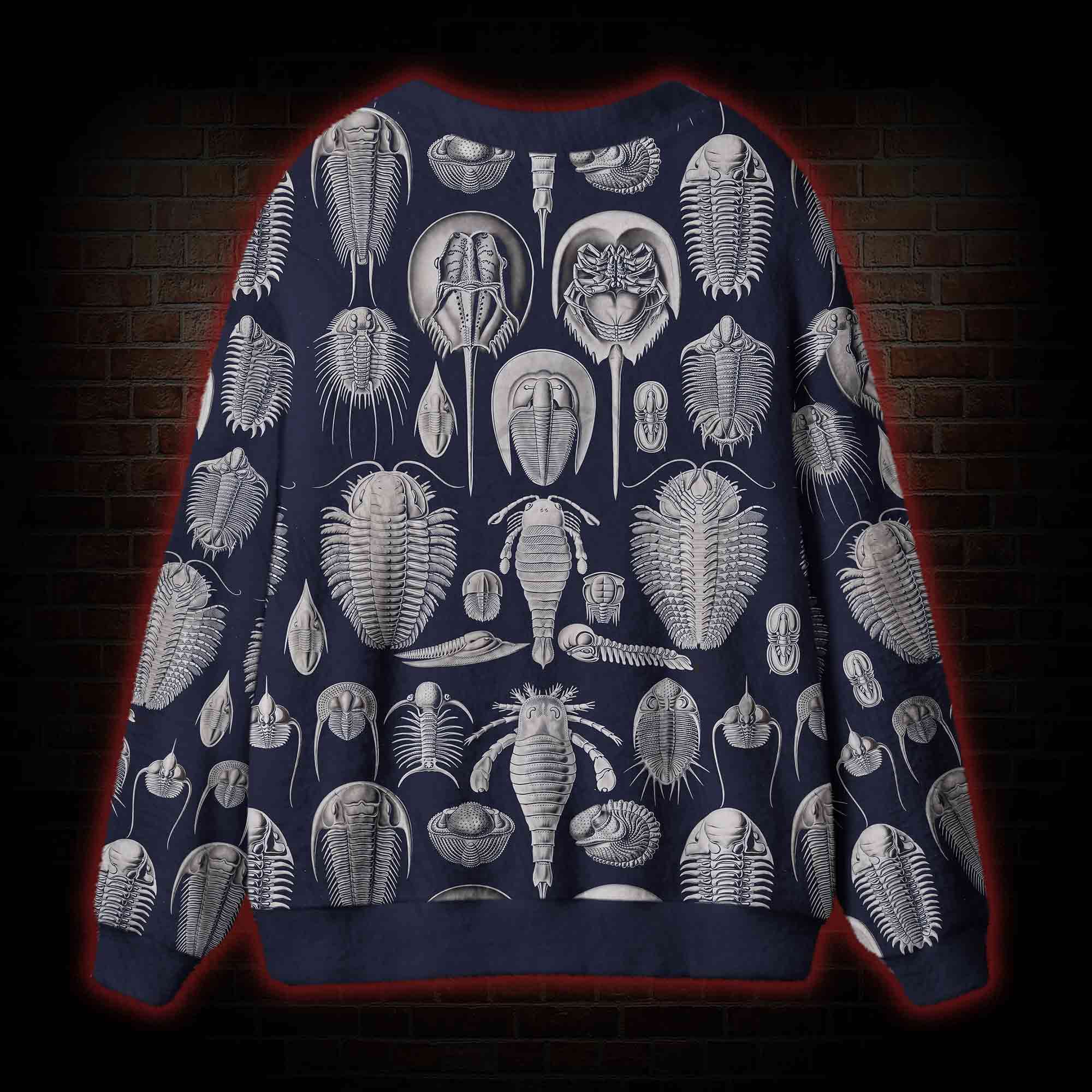 Living Fossils Cardigan Sweater