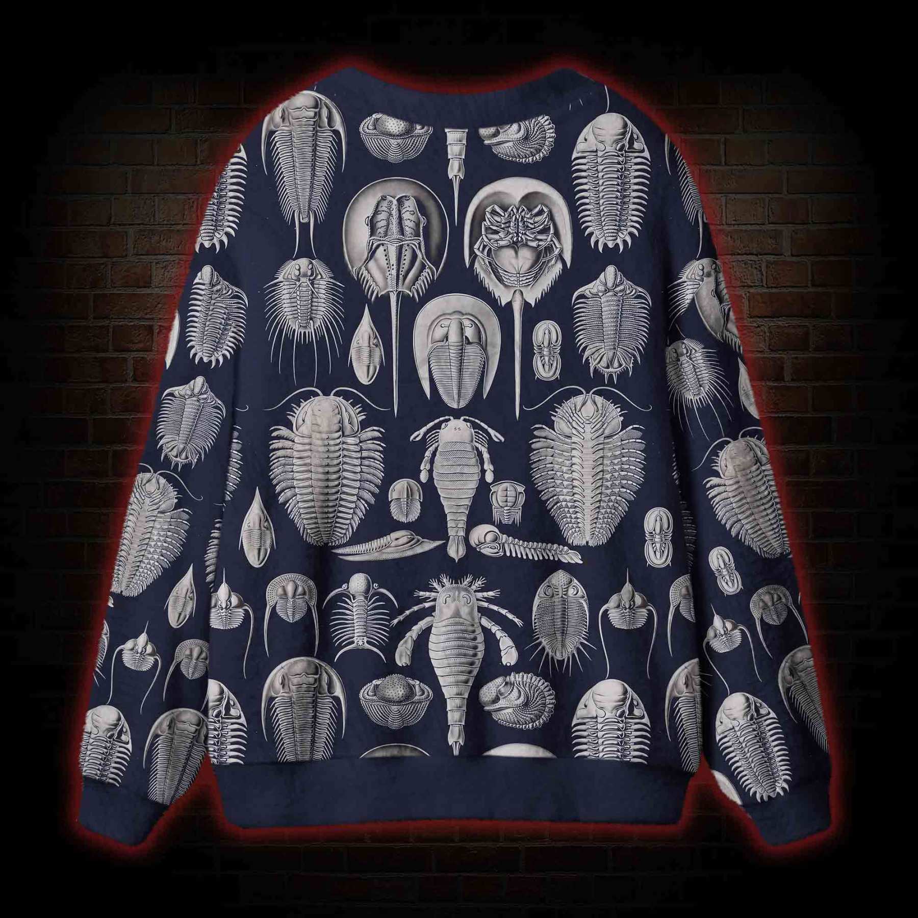 Living Fossils Cardigan Sweater