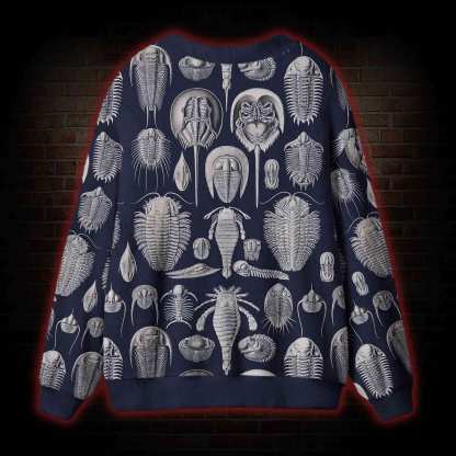 Living Fossils Cardigan Sweater