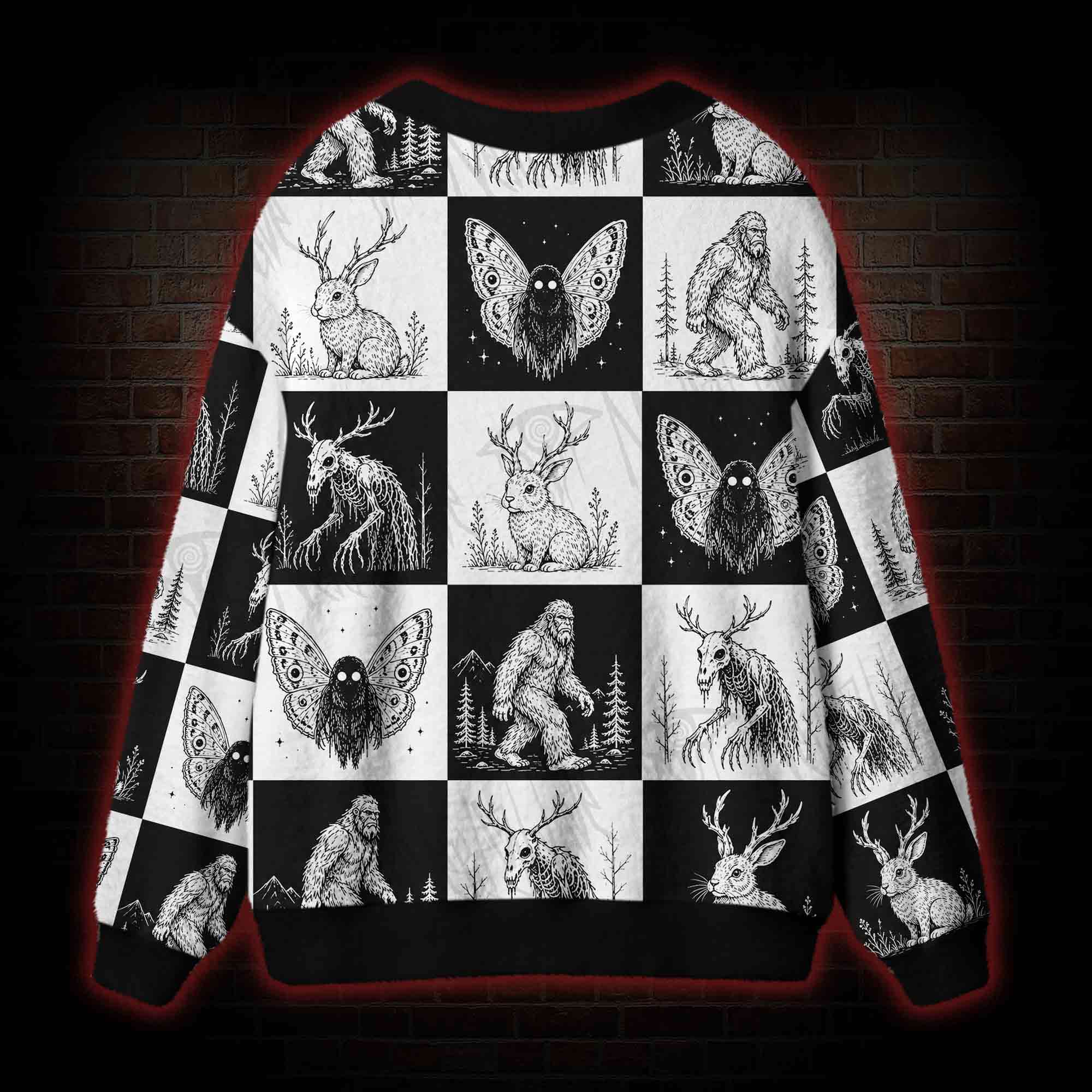 The Cryptid Files Cardigan Sweater