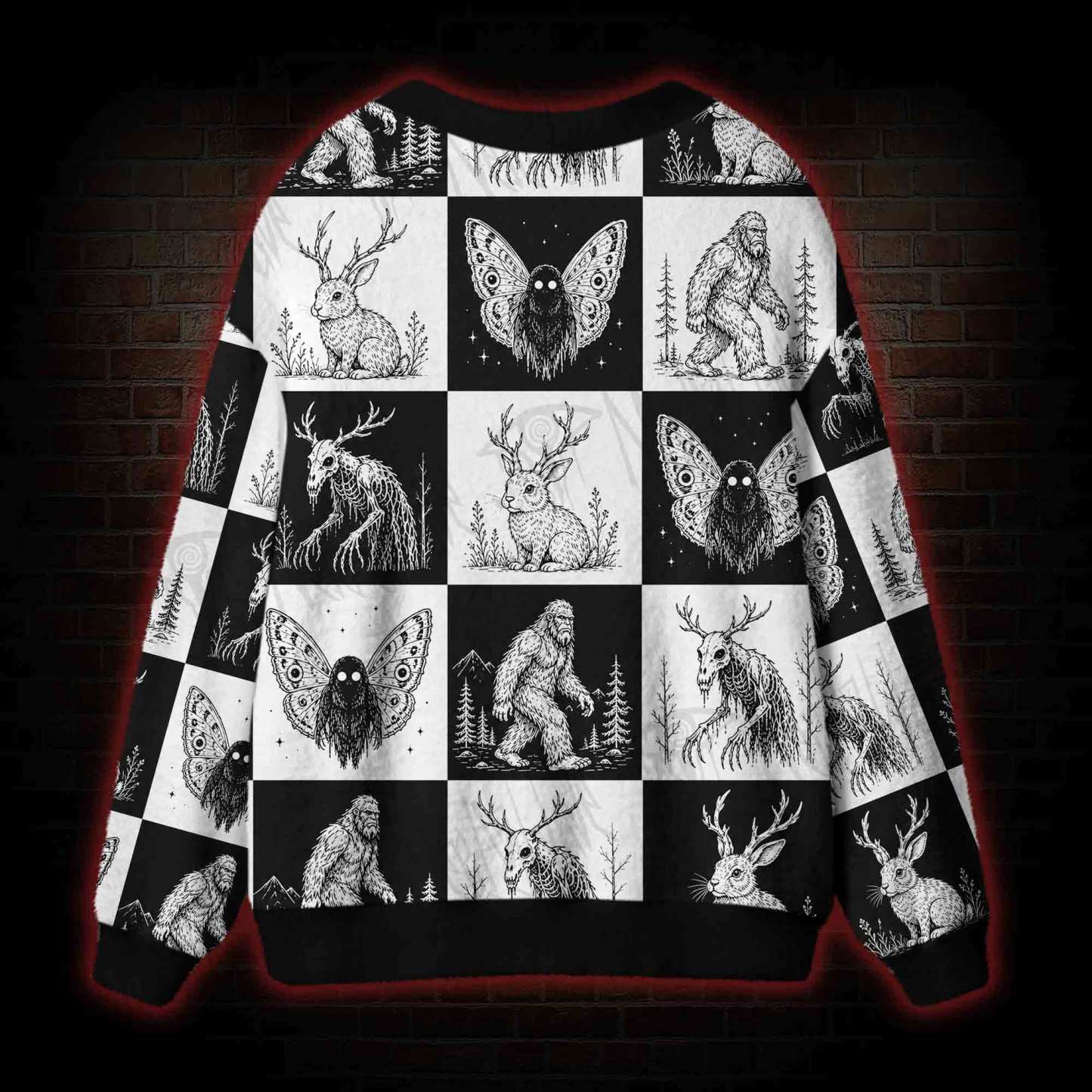 The Cryptid Files Cardigan Sweater