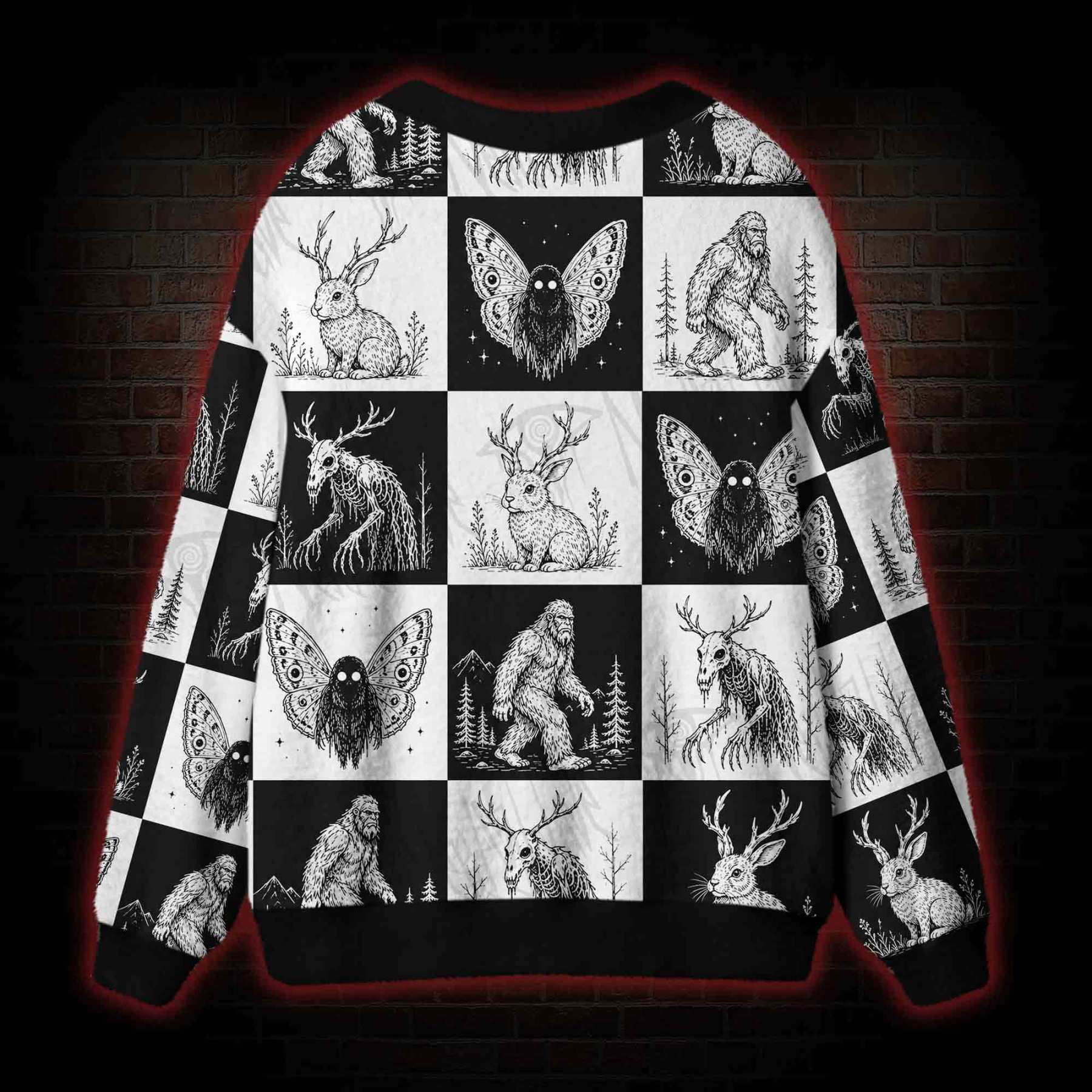 The Cryptid Files Cardigan Sweater