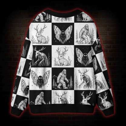 The Cryptid Files Cardigan Sweater