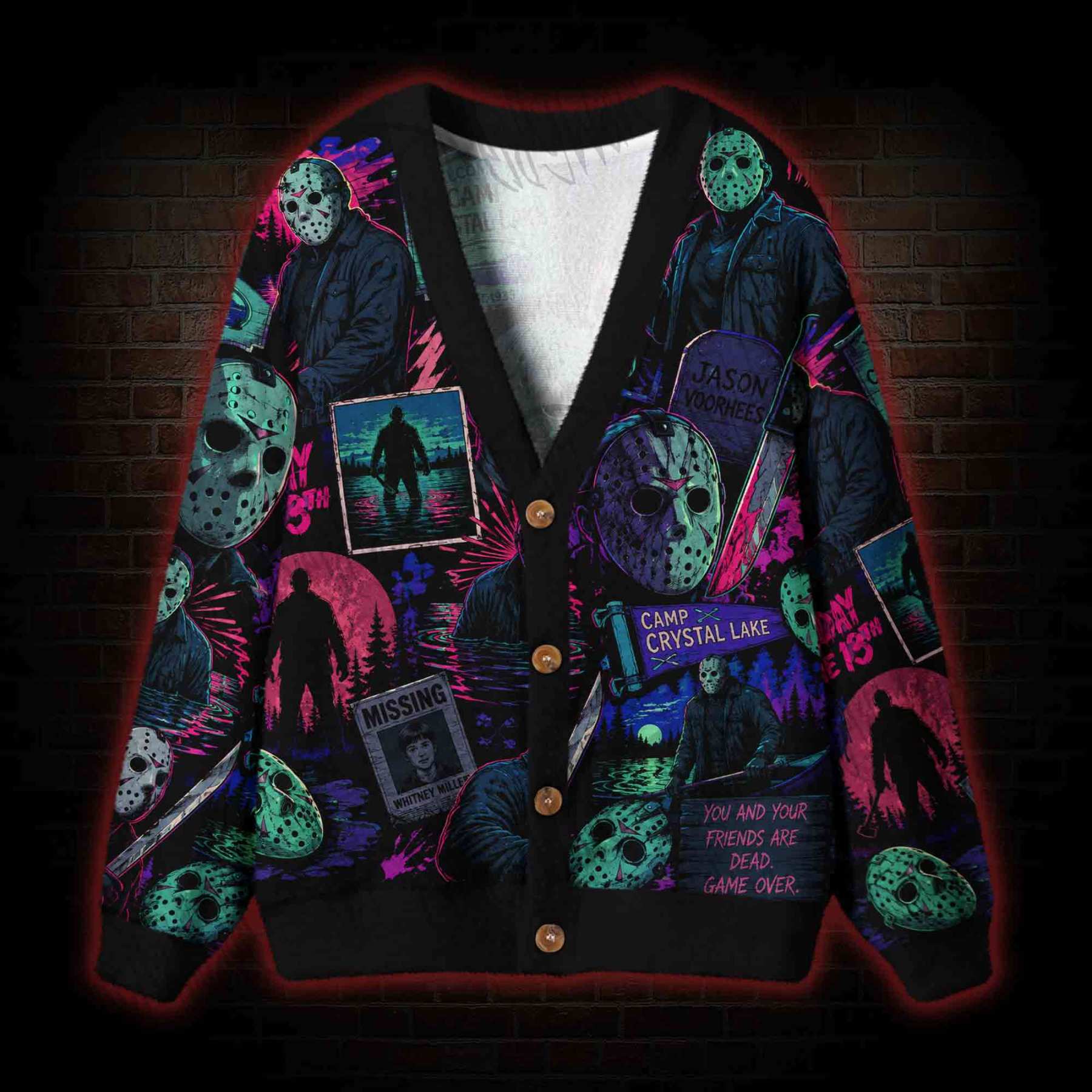 Missing in the Woods Cardigan Sweater