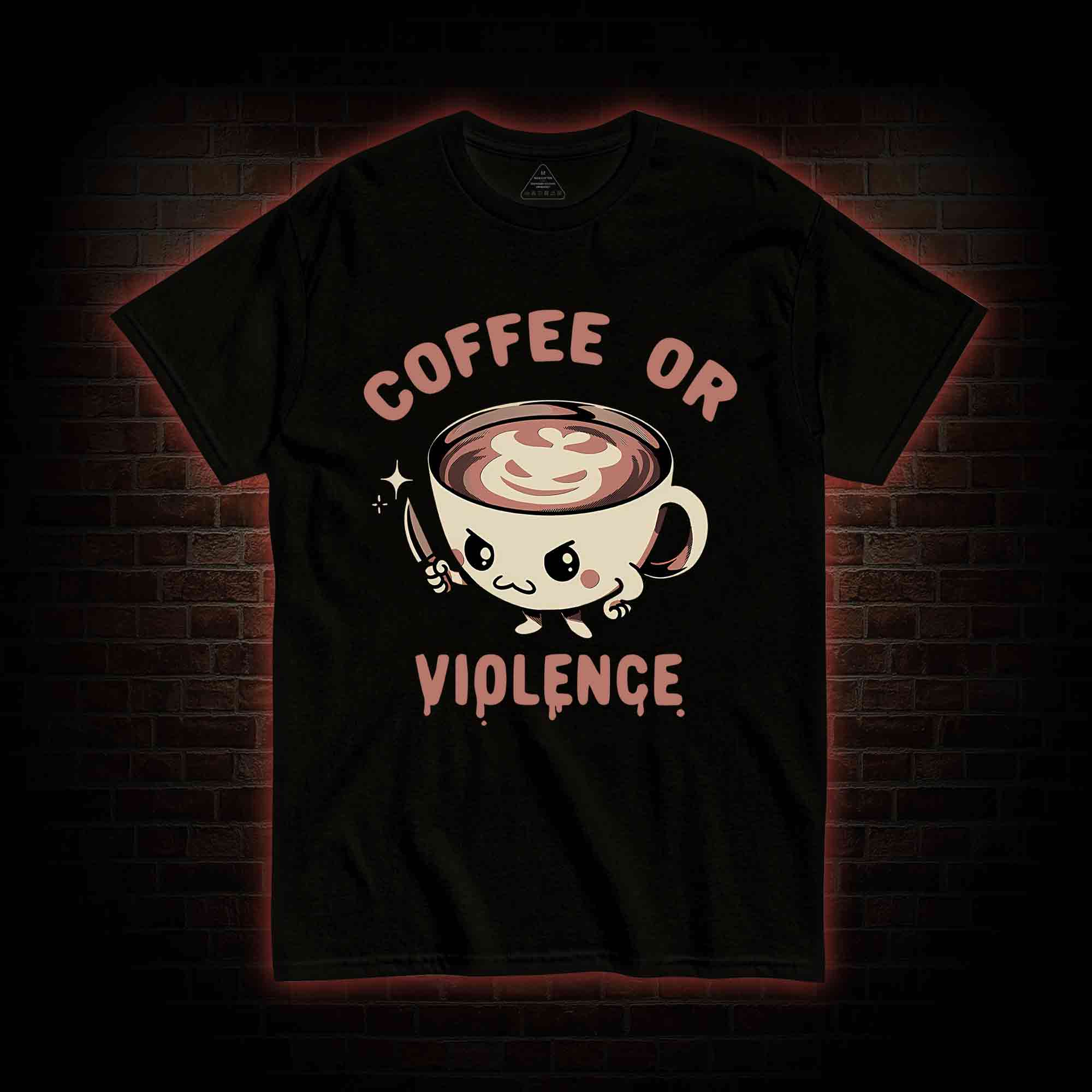 Coffee Or Violence T-shirt 