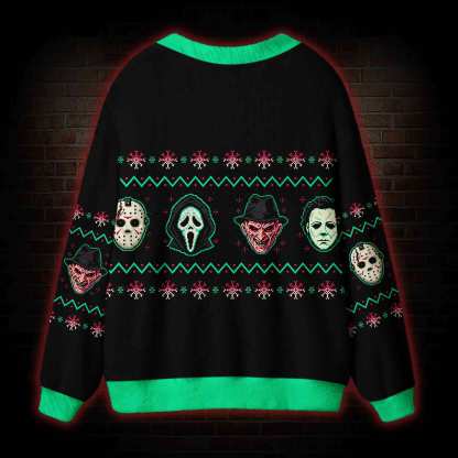 Slasher Reunion Cardigan Sweater