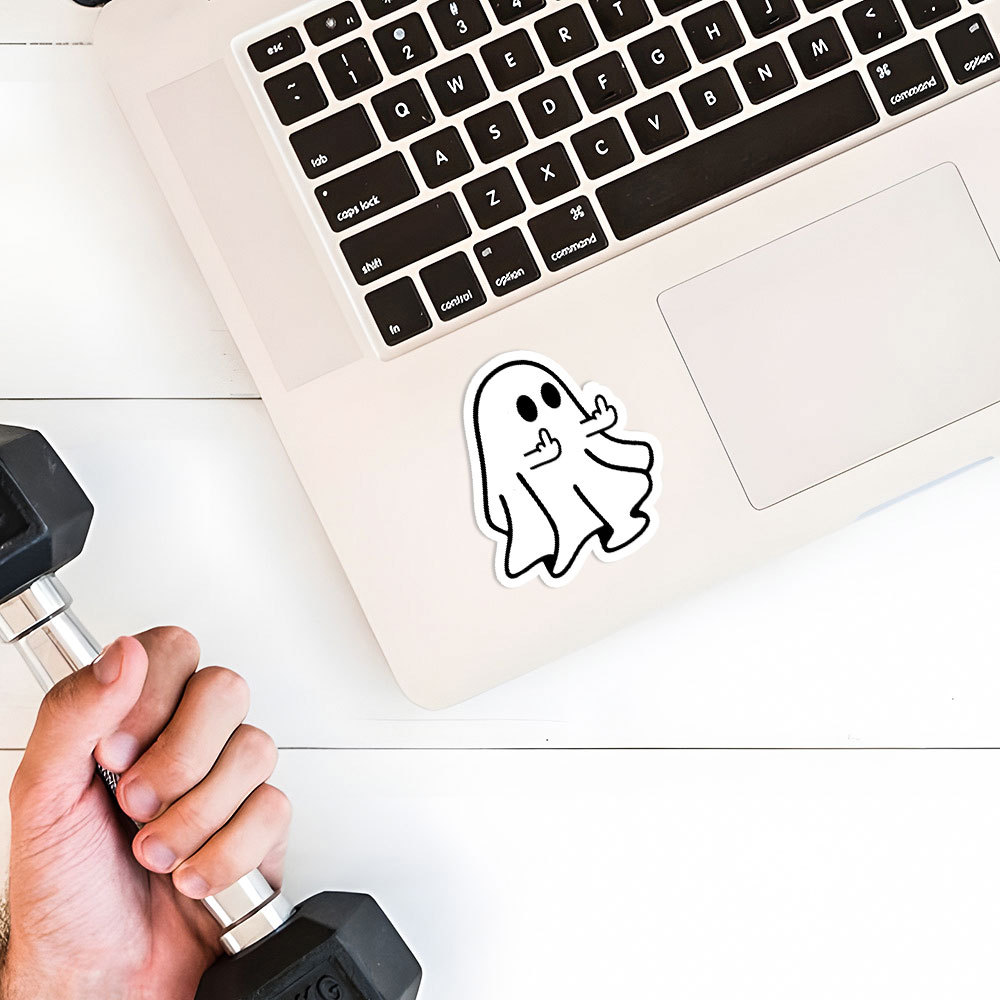 Ghost Funny Sticker