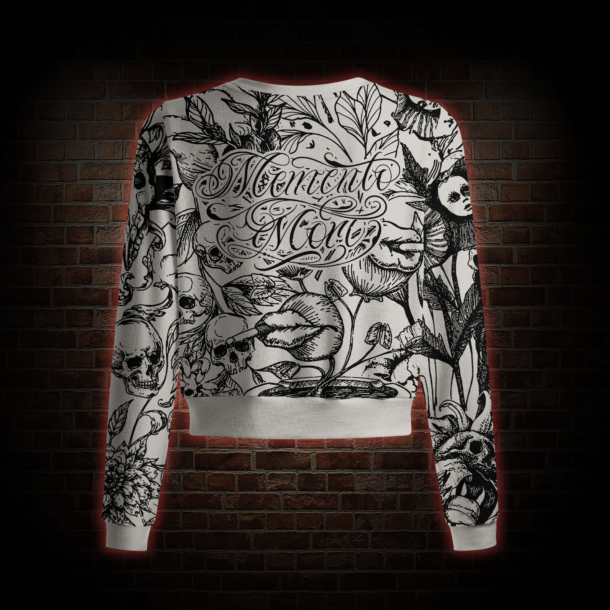 Memento Mori Light Weight Cardigan Sweater