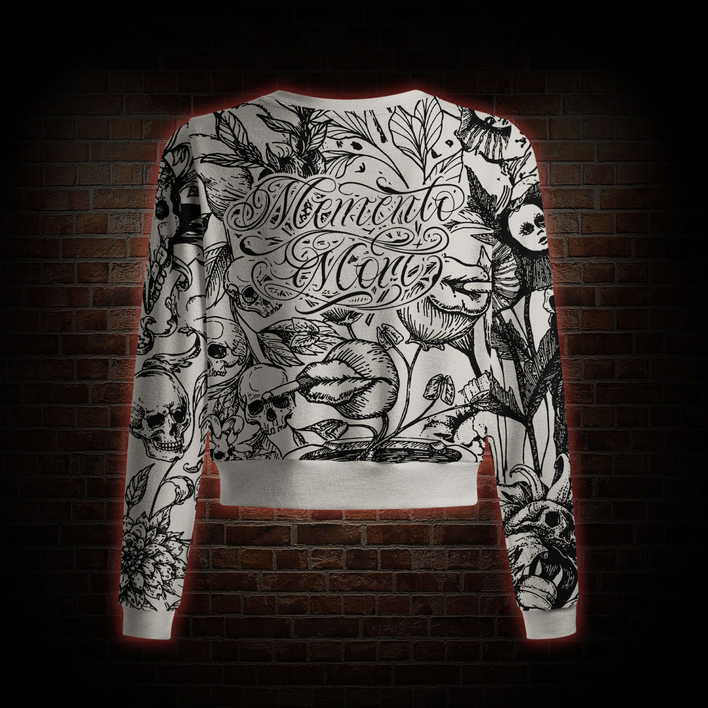 Memento Mori Light Weight Cardigan Sweater