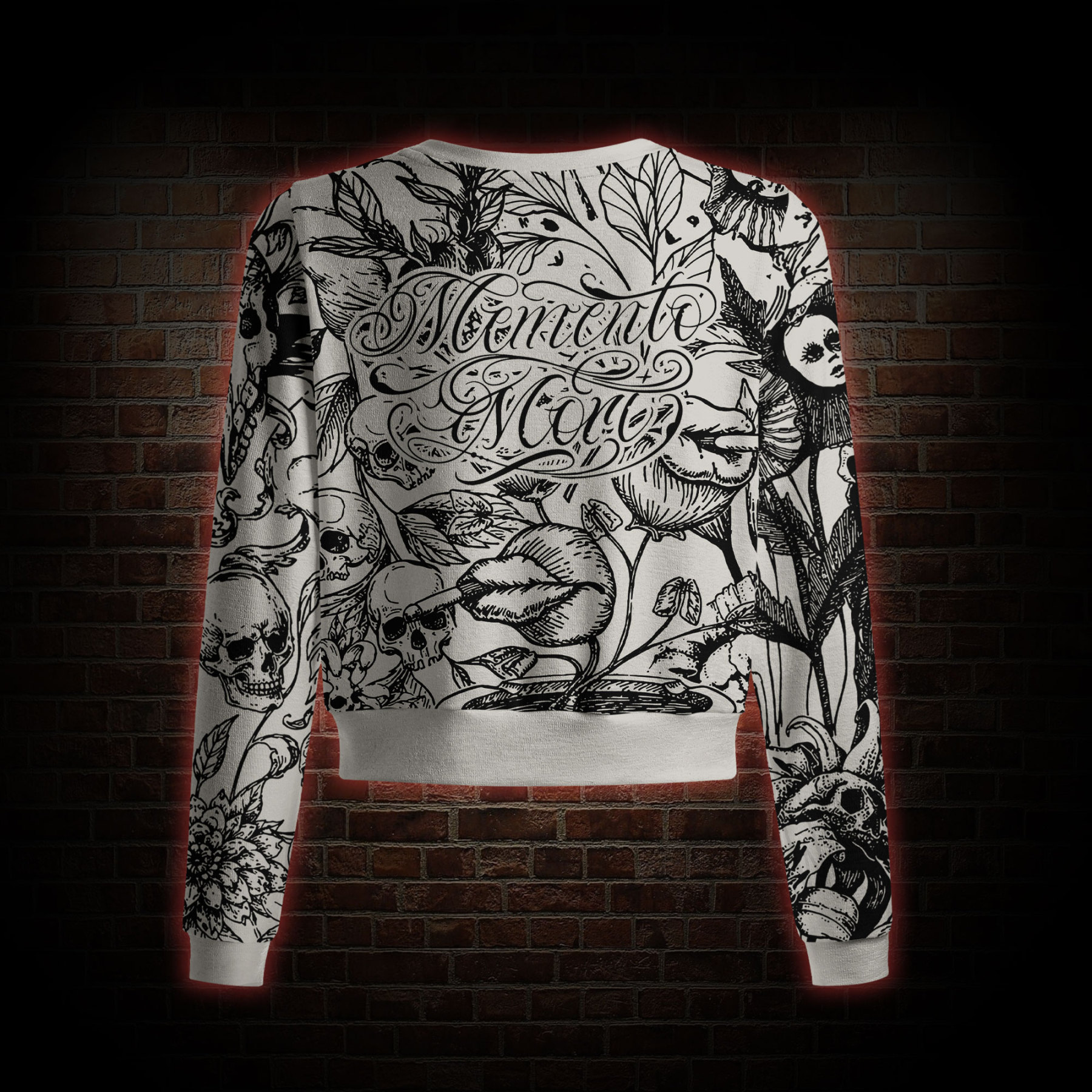 Memento Mori Light Weight Cardigan Sweater