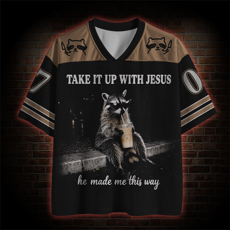 Take It up with Jesus Mesh Jersey