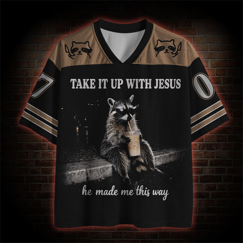 Take It up with Jesus Mesh Jersey