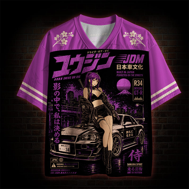 Tokyo Midnight Street Racing Mesh Jersey