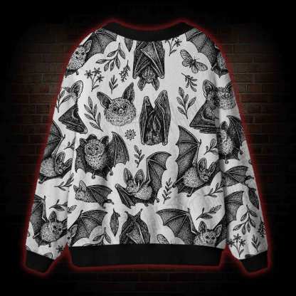 Echoing Bat Cardigan Sweater