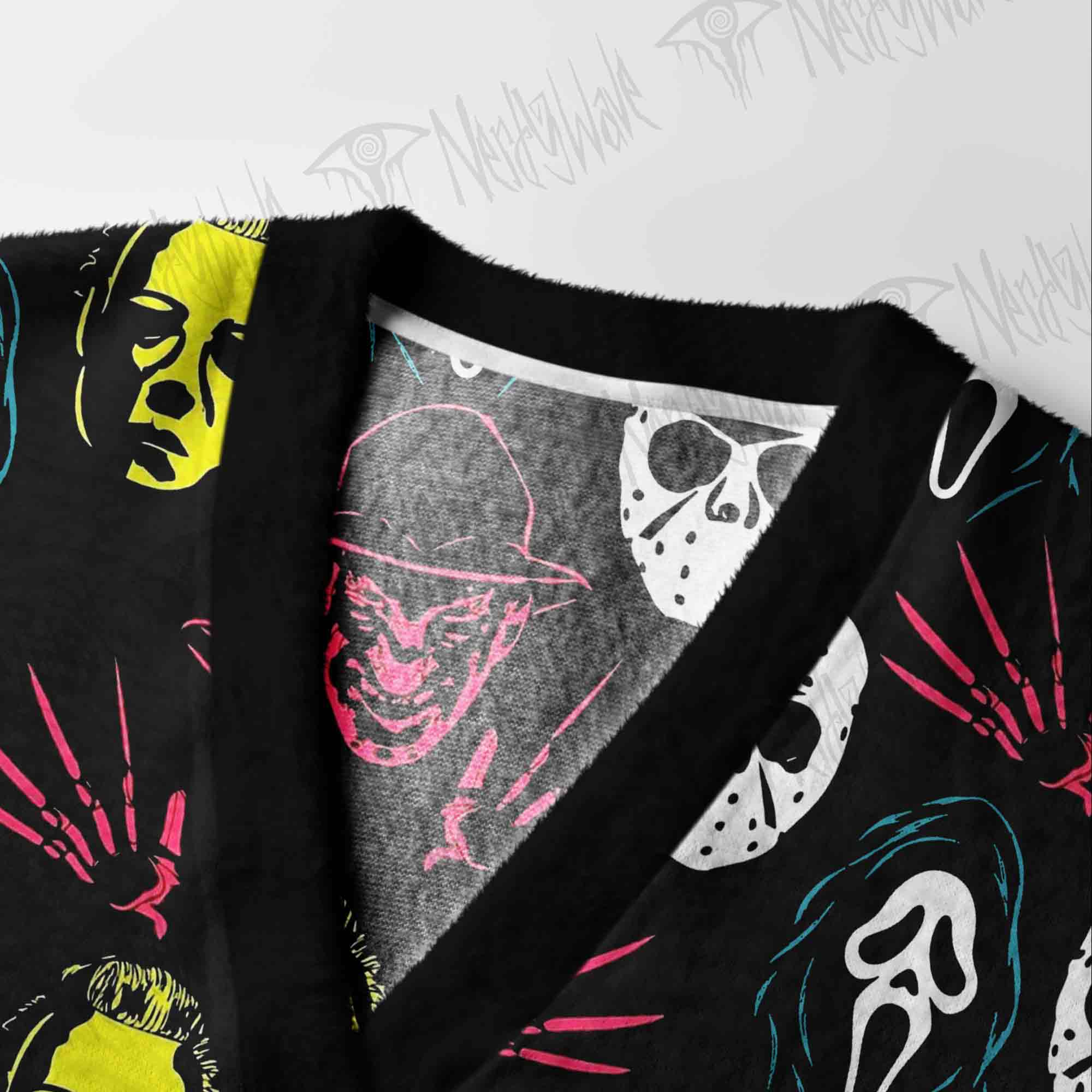 Midnight Slashers Cardigan Sweater