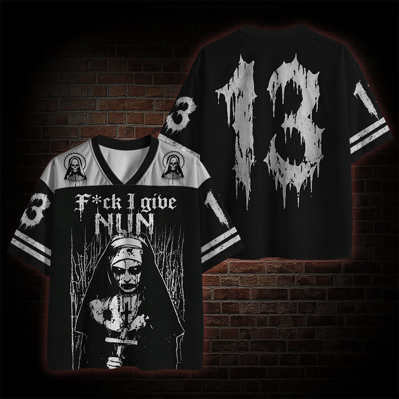 F*ck I Give Nun Mesh Jersey