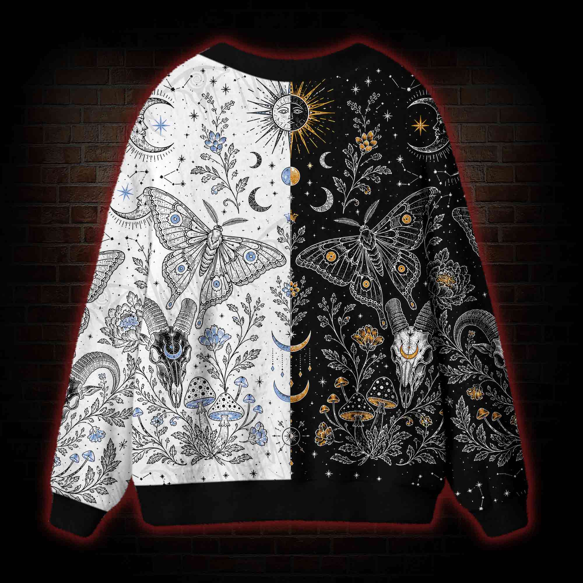 Split Moth Cardigan Sweater