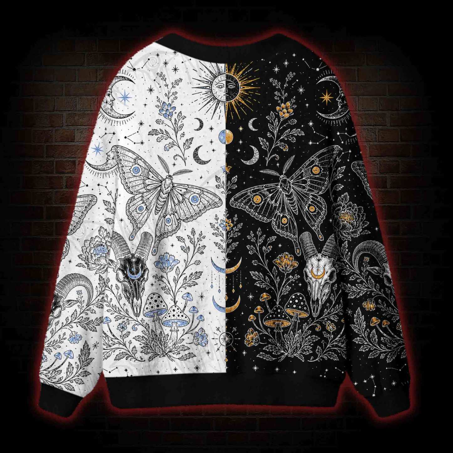 Split Moth Cardigan Sweater