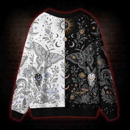 Split Moth Cardigan Sweater