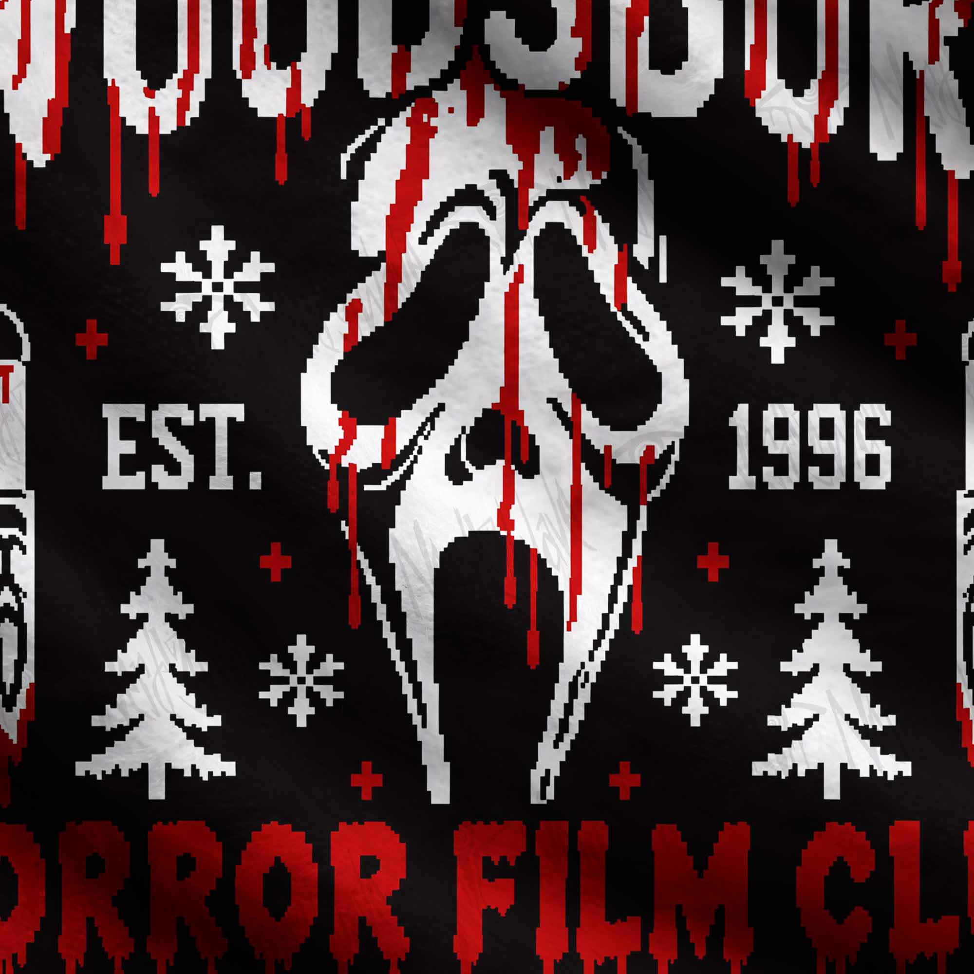 Woodsboro Horror Film Club Ugly Sweatshirts