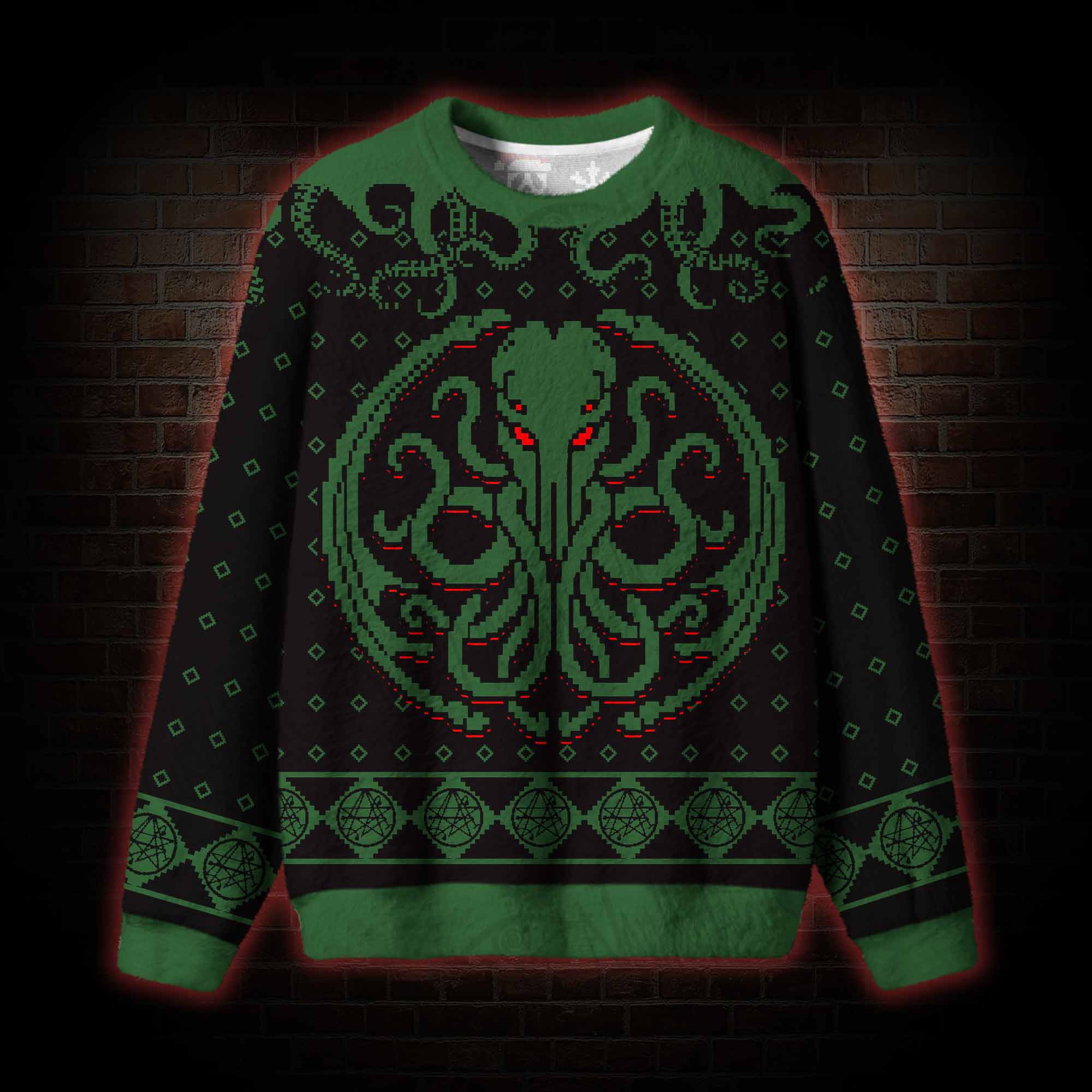 Toxic Cthulhu Ugly Sweatshirts