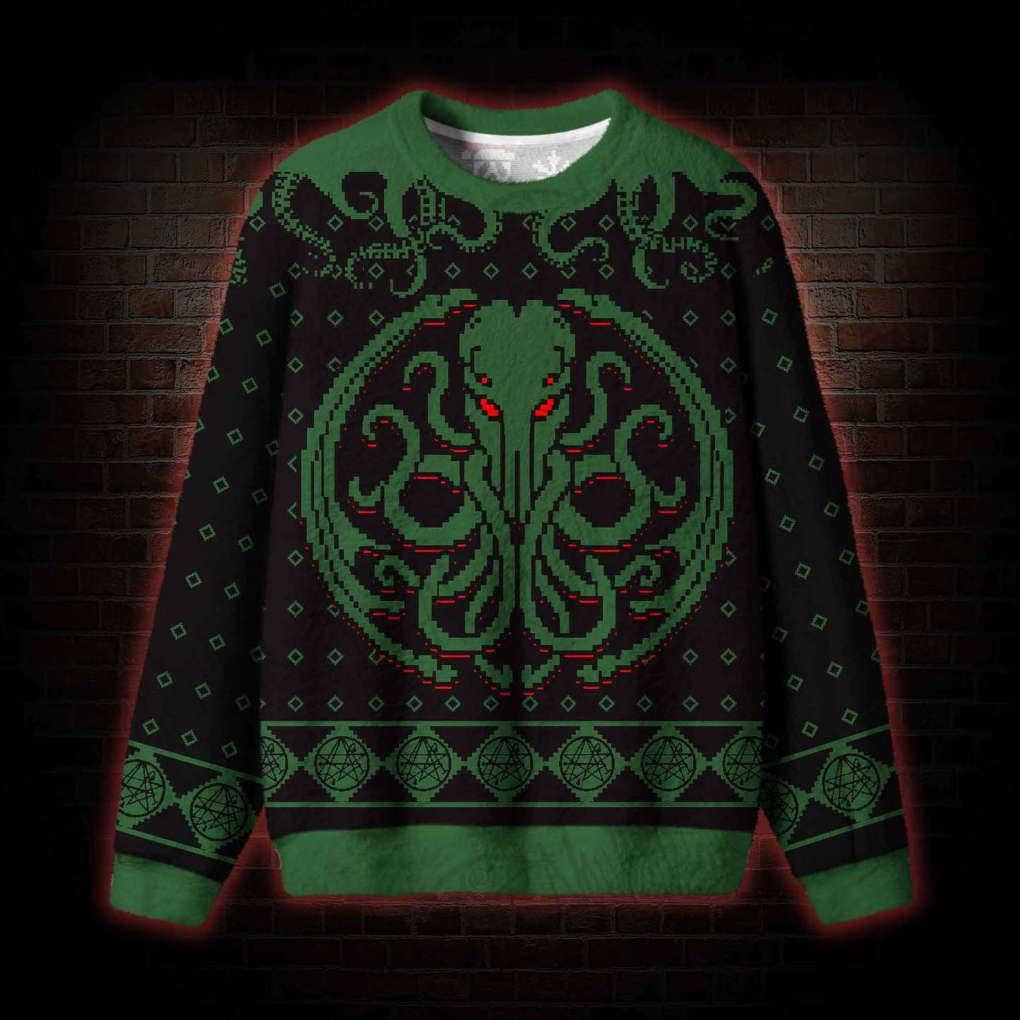 Toxic Cthulhu Ugly Sweatshirts