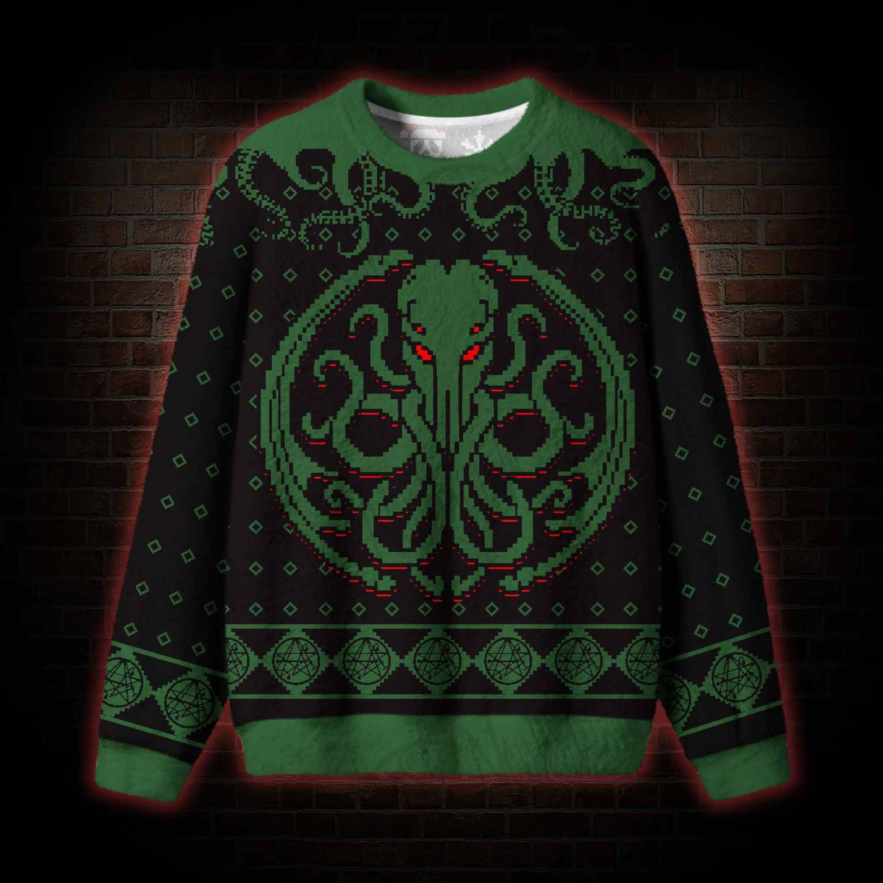 Toxic Cthulhu Ugly Sweatshirts