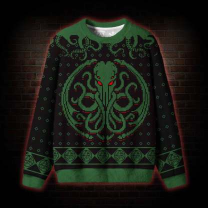 Toxic Cthulhu Ugly Sweatshirts