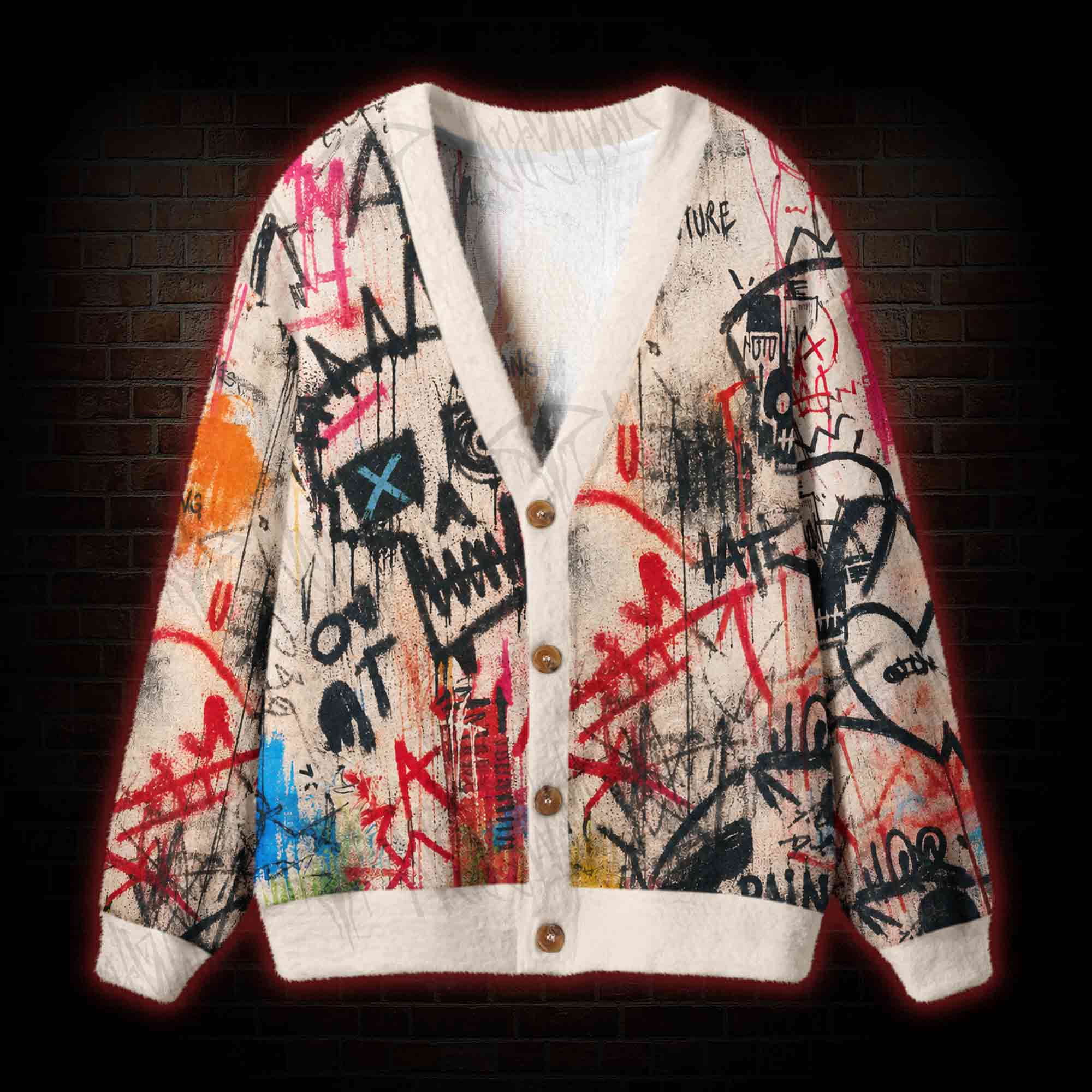 Vandalized Soul Cardigan Sweater