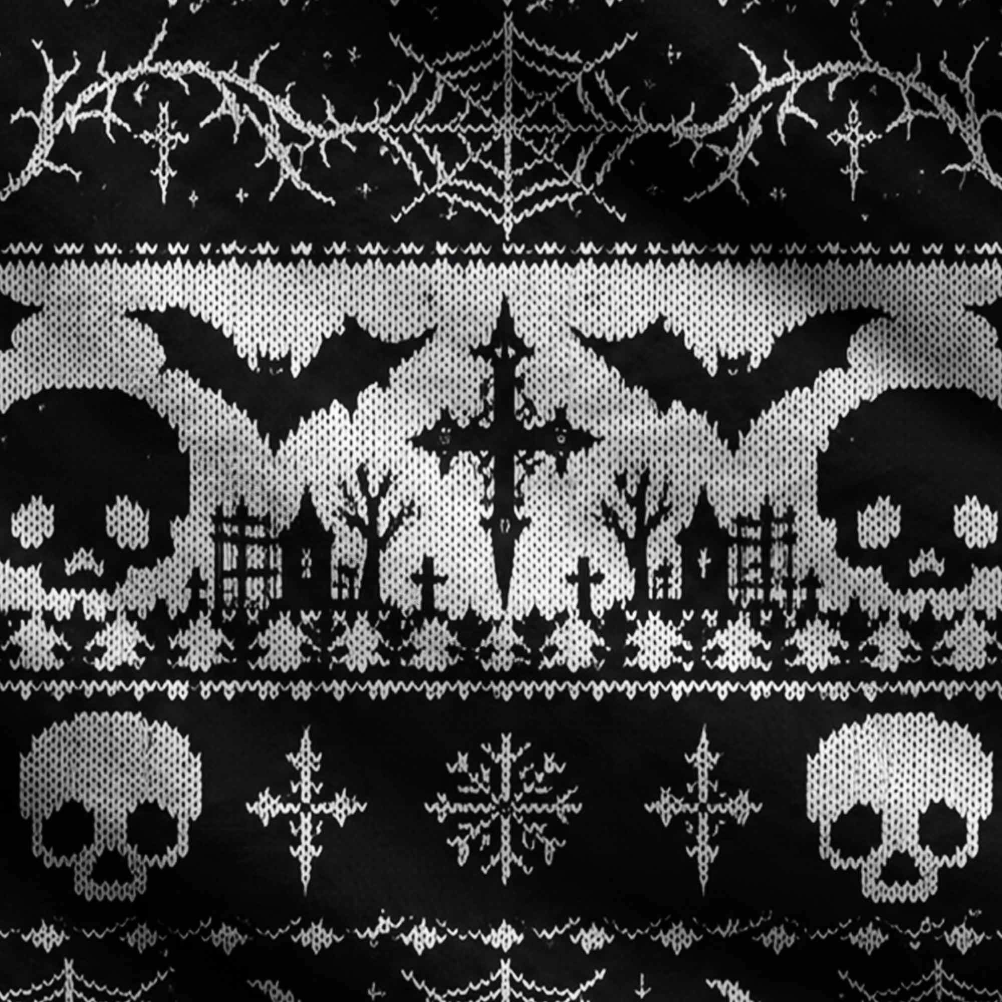 Gothic Graveyard Symphony Ugly Sweatshirts