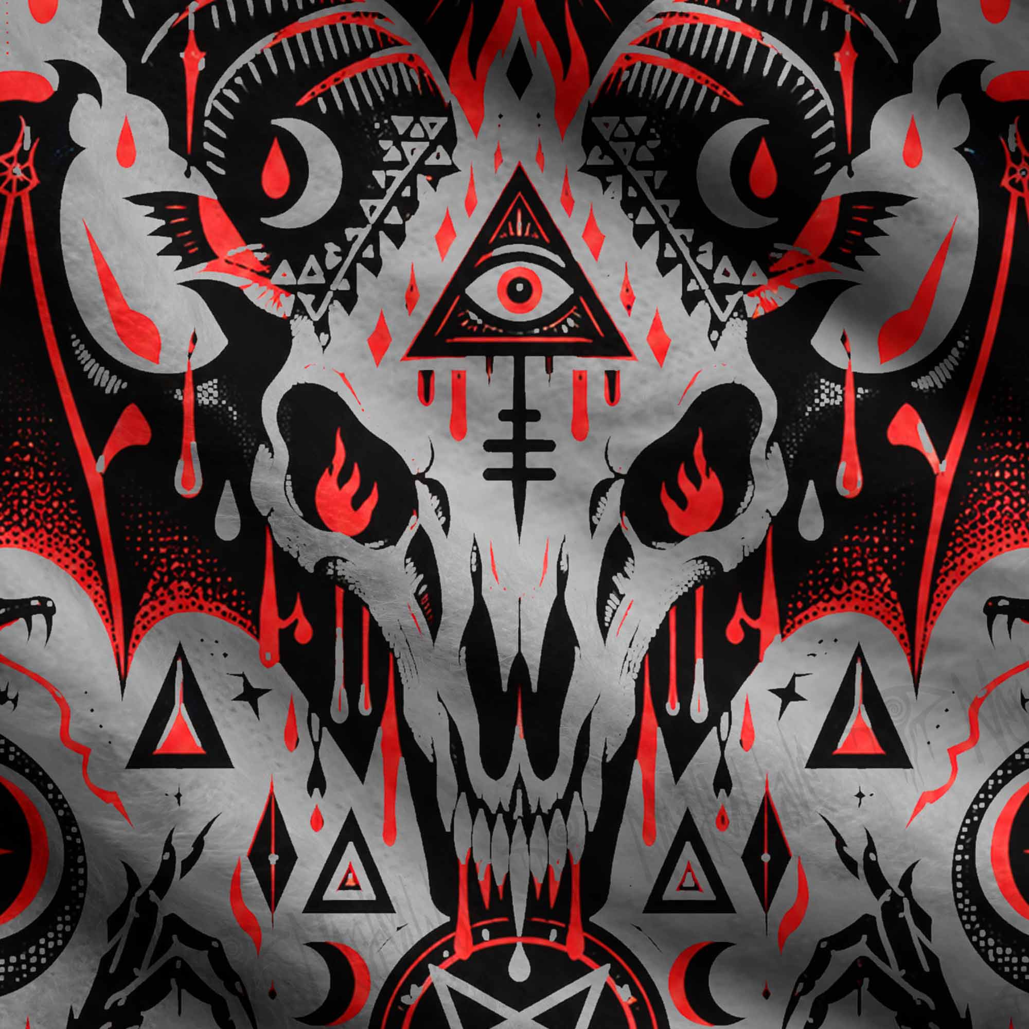 Baphomet's Ritual Ugly Sweatshirts