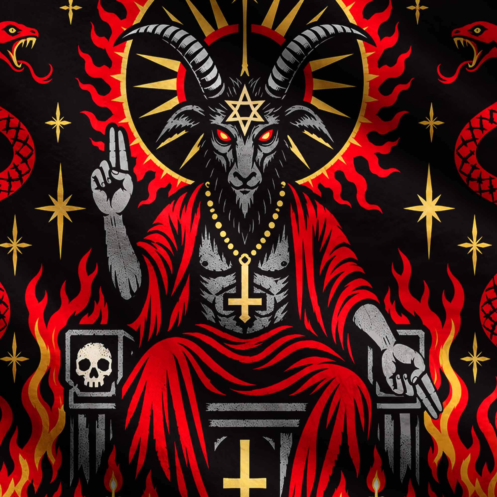 Satanic Coronation Ugly Sweatshirts