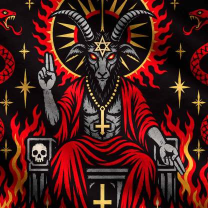 Satanic Coronation Ugly Sweatshirts
