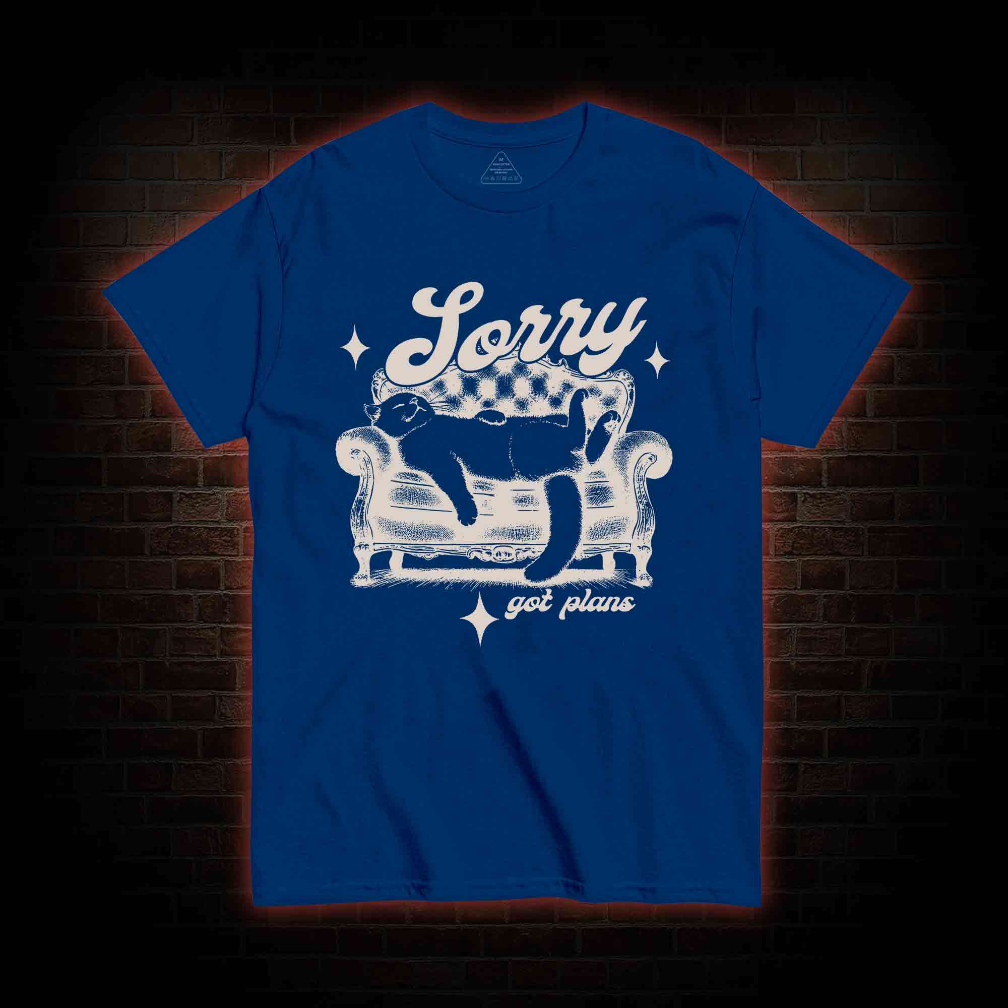 Sorry Got Plan T-shirt