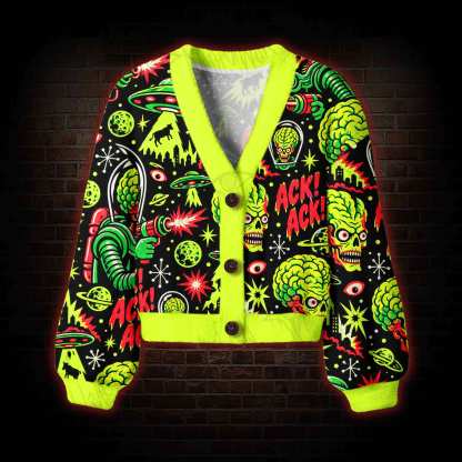 Ack Ack Women's Cardigan Sweater