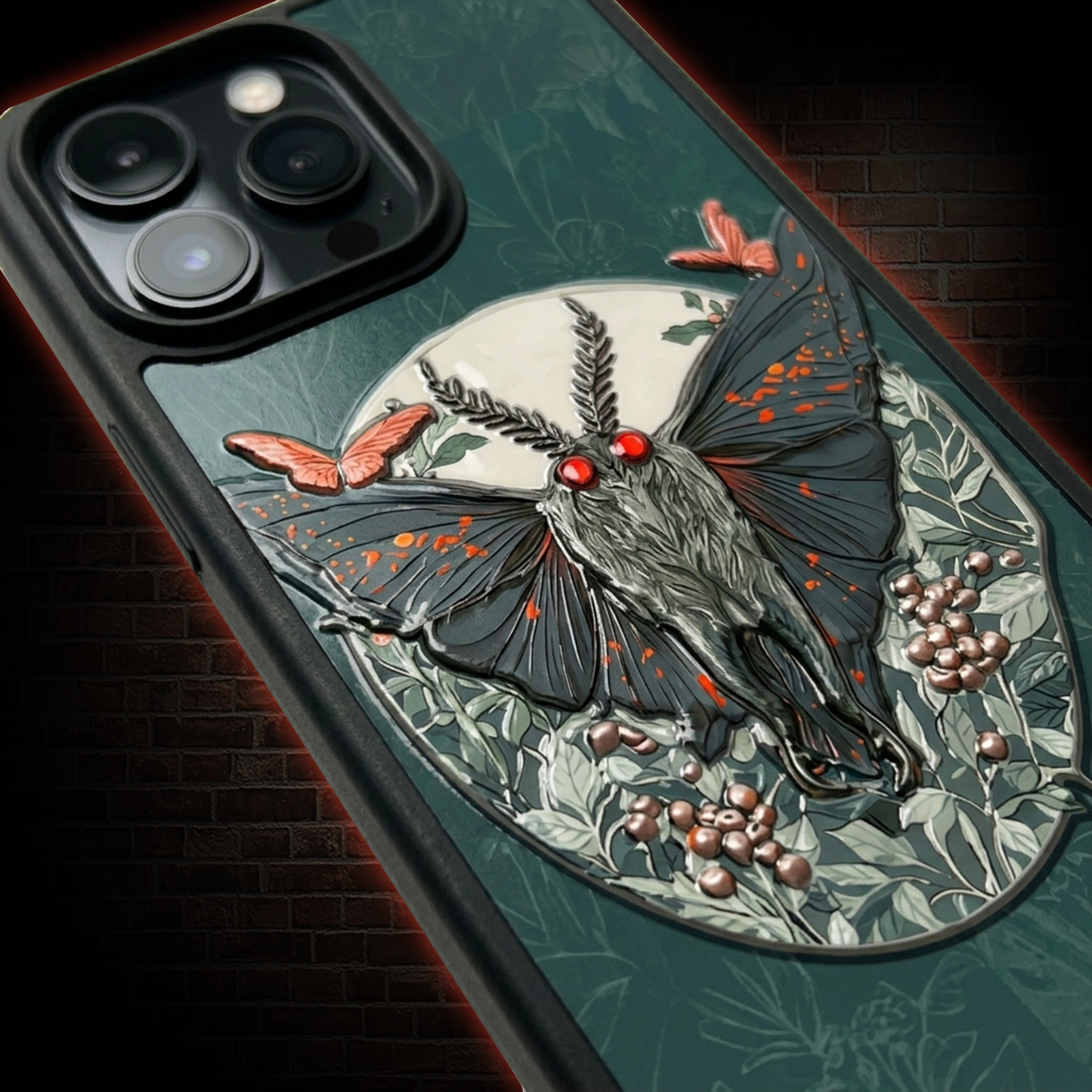 Mothman 3D Acrylic Relief Phone Case